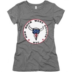 Ladies Slim Fit Super Soft Triblend Tee