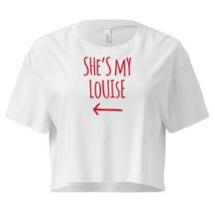 Ladies Festival Cali Crop Top Tee