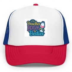 Beaches Booze & Besties Hat
