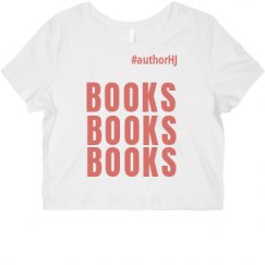 Ladies Slim Fit Crop Top Tee