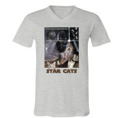 Unisex V-Neck Jersey Tee