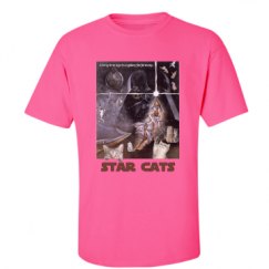 Unisex Ultra Cotton Safety Neon Crewneck Tee