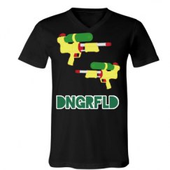 Unisex V-Neck Jersey Tee