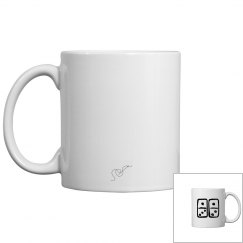 Domino Sketch Lucy LaRue Coffee Mug