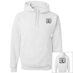 Domino Sketch Lucy LaRue Hooded Sweatshirt