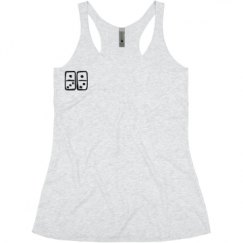 Ladies Slim Fit Super Soft Racerback Triblend Tank