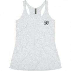 Ladies Slim Fit Super Soft Racerback Triblend Tank