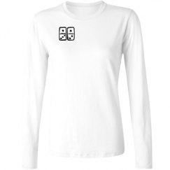 Ladies Relaxed Fit Basic Long Sleeve Tee