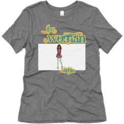 Ladies Relaxed Fit Super Soft Triblend Tee