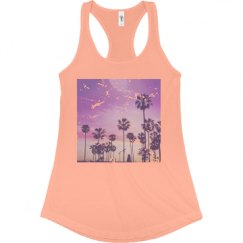 Ladies Slim Fit Racerback Tank Top