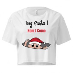 Ladies Festival Cali Crop Top Tee