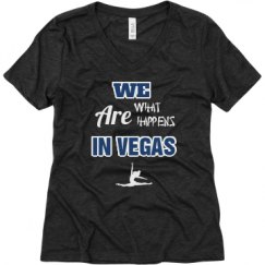 Ladies Relaxed Fit Super Soft Triblend V-Neck Tee