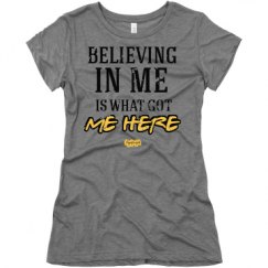 Ladies Slim Fit Super Soft Triblend Tee