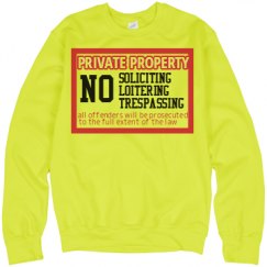 Unisex Neon Crewneck Sweatshirt