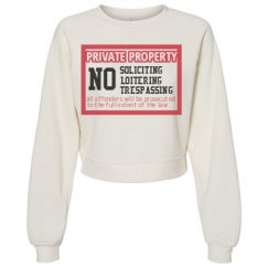 Women's Raglan Pullover Fleece