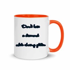 11oz Ceramic Mug with Color Inside