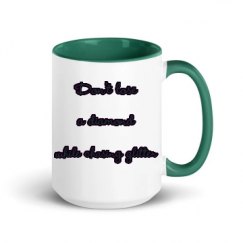 15oz Ceramic Mug with Color Inside