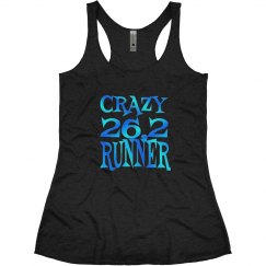 Crazy 26.2 Runner Graphic 