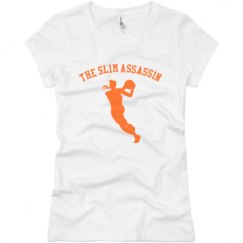 Ladies Slim Fit Basic Promo Jersey Tee