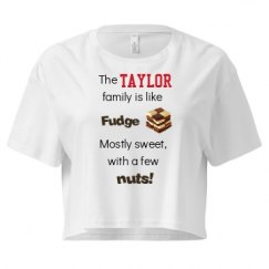 Ladies Festival Cali Crop Top Tee