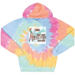 Unisex Tie-Dye Fleece Hoodie