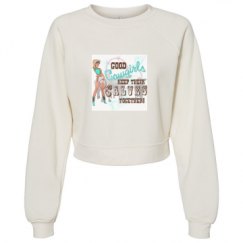 Women's Raglan Pullover Fleece