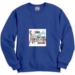 Unisex Film and Foil Crewneck Sweatshirt