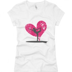 Ladies Slim Fit Basic Promo Jersey Tee