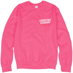 Unisex Neon Crewneck Sweatshirt