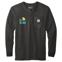 Unisex Carhartt Long Sleeve Henley Tee