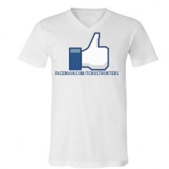 Unisex V-Neck Jersey Tee