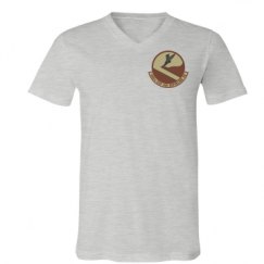 Unisex V-Neck Jersey Tee