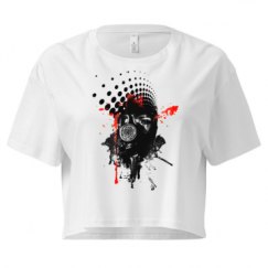 Ladies Festival Cali Crop Top Tee