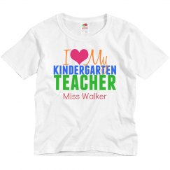 I Love My Kindergarten Teacher