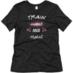 Ladies Relaxed Fit Super Soft Triblend Tee