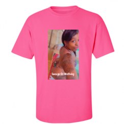 Unisex Ultra Cotton Safety Neon Crewneck Tee