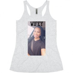 Ladies Slim Fit Super Soft Racerback Triblend Tank