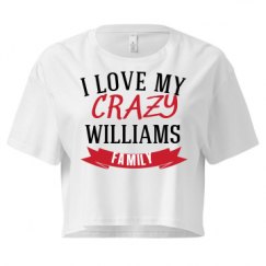 Ladies Festival Cali Crop Top Tee