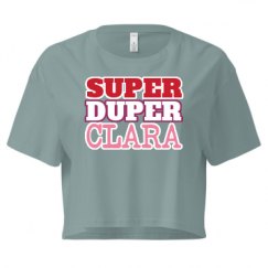 Ladies Festival Cali Crop Top Tee