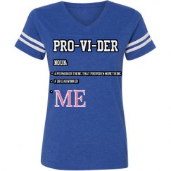 Ladies Relaxed Fit Vintage Sports Tee