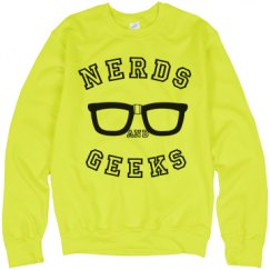 Unisex Neon Crewneck Sweatshirt
