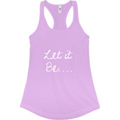 Ladies Slim Fit Racerback Tank Top
