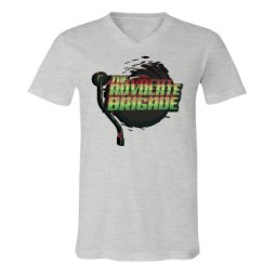 Unisex V-Neck Jersey Tee