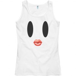 mysterious looking at me