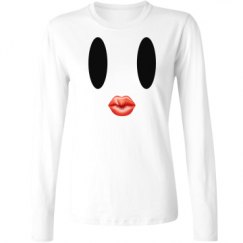 Ladies Relaxed Fit Basic Long Sleeve Tee