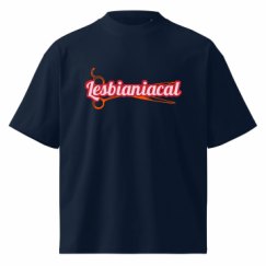 Unisex Organic Oversized High Neck T-Shirt