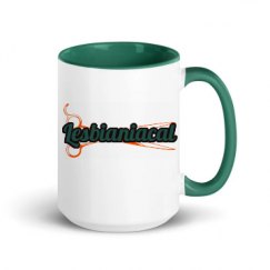 15oz Ceramic Mug with Color Inside