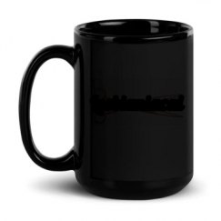 15oz Black Glossy Mug