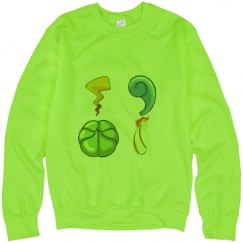 Unisex Neon Crewneck Sweatshirt