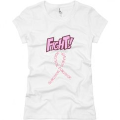 Ladies Slim Fit Basic Promo Jersey Tee